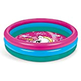 Mondo Toys - Unicorn | 3 Rings Pool - Piscina gonfiabile per bambini 3 anelli - diametro 100 cm - ...