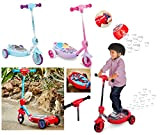 MONOPATTINO elettrico per bambini 3 ruote monopattino disney spiderman frozen cars con bolle di sapone modalità elettrica o a spinta ...