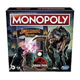 MONOPOLY World Hasbro Jurassic Park Edition gioco da tavolo per bambini dagli 8 anni in su, F1662103