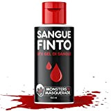 Monsters'n'Masquerade® Sangue Artificiale Professionale Gel Rosso 150 ml | Halloween Sangue Finto SFX | prodotto in Germania | senza profumi ...