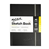Mont Marte Sketchbook A5 – 80 Fogli – 110 g/m² – Carta di Alta qualità – Quaderno da Disegno Ideale ...