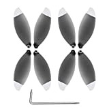 Monumen Accessori di elica per Parrot Anafi Drone - 8 pezzi di ricambio per ventilatore dell'ala dell'accessorio (nero e bianco)