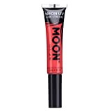 Moon Glow - Mascara per la luce Neon UV 15ml Rosso – produce un’incredibile brillantezza sotto l'illuminazione UV/luci scure