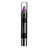 Moon Glow - Matita UV Pen fluorescente per trucco/disegni su viso e corpo – Viola - S'illumina sotto i raggi ...