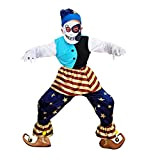 Moondrop Sundrop FNAF Cosplay Costume Vestito,Five Nights at Freddy's Cartone Animato Costume da Clown Sun Moon Cosplay di Halloween per ...