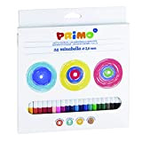 Morocolor PRIMO, Matite colorate Minabella, 24 pastelli colorati esagonali laccati, matite colorate per bambini qualità superiore diametro Ø 3.8mm, matite ...