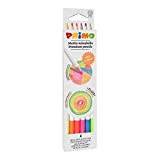 Morocolor PRIMO, Minabella Fluo, 6 matite colorate esagonali, Matite fluo laccate con colori fluorescenti e intensi, Mina spessa e resistente, ...
