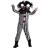 Morph Costume Clown Horror Killer Assassino Bambino, Vestito Halloween Bambini Taglia L