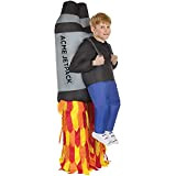 Morph Costume da Sollevami Gonfiabile Jetpack Bambini - Taglia unica