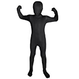 Morphsuits - Costume Intero per Travestimento, Bambino, Taglia: L, Colore: Nero