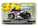 - Moto 1/18 di "The Doctor V.Rossi, Riproduzione Compatibile con Yamaha YZR-M1 - Campionato del Mondo 2010 - VR015
