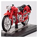 Moto Pressofusa per: Moto Guzzi Falcone Classic Moto 1:24 Die Cast E Replica del Modello di Bici da Strada Lega ...