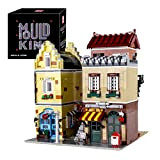 Mould King 16008 Coffee House - Set di mattoncini da costruzione, 3103 pezzi, serie Street View, architettura per adulti e ...