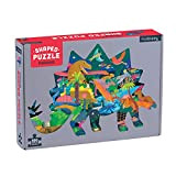 MudPuppy-300 PCS Shaped Dinosaurs Puzzle, Multicolore, 9780735357280