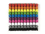 Multi colore gioco da tavolo pezzi (100 Meeples di legno)