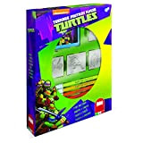 Multiprint Box 4 Timbri per Bambini Ninja Turtles, 100% Made in Italy, Set Timbrini Bimbi Personalizzati, in Legno e Gomma ...