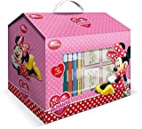 Multiprint Casetta 7 Timbri per Bambini Disney Minnie, 100% Made in Italy, Set Timbrini Bimbi Personalizzati, in Legno e Gomma ...