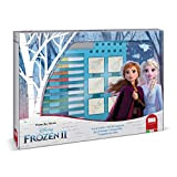 Multiprint Valigiotto Maxi 7 Timbri per Bambini Disney Frozen 2, 100% Made in Italy, Set Timbrini Bimbi Personalizzati, in Legno ...