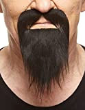 Mustaches High quality Ducktail black fake beard, self adhesive