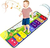 MUSUNFE Music Mat Children's Toy from 1 2 Years Old, Keyboard for Children, Dance Mat Piano Mat Gifts for Children, ...