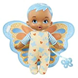 My Garden Baby- Bambola Baby Farfalla Colore Azzurro al Profumo di Gelsomino Morbida e con Ali di Peluche, Giocattolo per ...