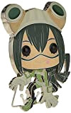 My Hero Academia 3-Inch Funko POP Enamel Pin, Tsuyu Asui"Froppy" Officially Licensed Boku no Hero Collectible Metal Pins For Backpacks, ...