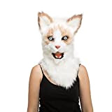 My Other Me VIVING COSTUMES Viving COSTUMES204677 Cat Mask con ganascia Mobile (Taglia Unica)