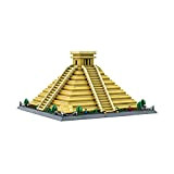 N/A Micro Building Block a Piramide Architettonica (1340 Pezzi) Set di Costruzioni Creative Giocattoli per Adulti e Adolescenti