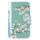 Nadoli Flip Custodia per Xiaomi Redmi Note 10 4G,Gardenia Pu Pelle a Libro Chiusura Magnetica Cinturino da Polso Portafoglio Cover ...
