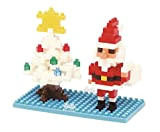 nanoblock Babbo Natale e Albero di Natale 2013 NBC-099 (Importato da Giappone)