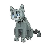 nanoblock - Cat Breed - Russian Blue (Box of 12), Collection Series