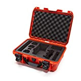 Nanuk Custodia rigida impermeabile DJI Drone con inserto in schiuma personalizzato per DJI Mavic 2 Pro/Zoom - Arancione