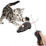 Nanxin 1 pezzi Telecomando Ratto Giocattolo,Wireless Giocattolo per Gatti,Ad Elevata Simulazione