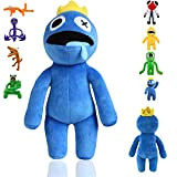 NASTAH Rainbow Friends Plush,Rainbow Friends Plush Blue, Blue Plush, Rainbow Friends Wiki Horror Game Stuffed Doll, Blue Stuffed Doll,Horror Monster ...