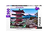Nathan 87154 Puzzle al cuore del Giappone, 500 pezzi