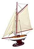 Navyline Modellino di barca in legno con piedistallo – Casetta