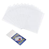 Neoreser Bustine per Carte, Soft Sleeves 66 * 91mm, Raccoglitore per carte, Set di Proteggi carte per Carte da Collezione, ...