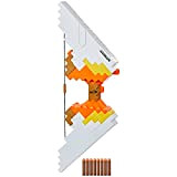 Nerf Minecraft, arco motorizzato Sabrewing, lancia i dardi, con 8 dardi Nerf Elite e caricatore da 8 dardi, ispirato all'arco ...