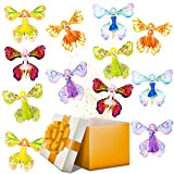 Nesloonp 12 Pezzi Farfalla Volante Magica，farfalle volanti gioco 6 Colori Flying Butterfly Toy Set，Magici Farfalle Puntelli Magici Per Regali di ...