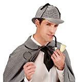 NET TOYS Set Costume Detective | Composto da Lente di ingrandimento, fischio e Cappello | Kit Costume Sherlock Holmes | ...