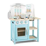 New Classic Toys Kitchenette-Bon Appetit-Blue, Colore, 11057