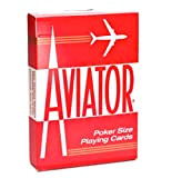 NEW SEALED RED DECK AVIATOR BRIDGE SIZE PLAYING CARDS