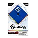 Nexcube 2x2 Classic, Cubo per Speedcuber, Massima Velocità, Senza adesivi con Riposizionamento Preciso e doppio sistema di regolazione - Multicolore
