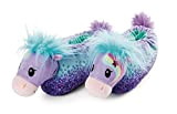 NICI Starjumper pantofole a tema pony misura 38-41 (L) – Calde calzature con animali in peluche con suole antiscivolo per ...
