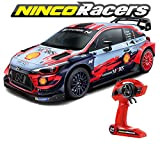 Ninco - NincoRacers Hyundai I20 WRC. Ufficiale Campionato Mondiale Rally. Macchina Telecomandata Scala 1/10. 2,4Ghz. Misura: 42x13,5x20 cm. +6 Anni. ...