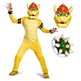 Nintendo Super Mario Brothers Bowser - Costume deluxe per bambini, taglia M