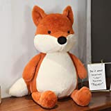 Njbfjhnn New 30/50/70/90cm Cute Cartoon Fox Plush Toys Soft Stuffed Animals Dolls Appease Baby Toys for Children Kids Birthday Gift ...
