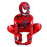 NOMISDUN Ragazzi Venom Carnage Body Adulti Bambini Supereroi Costume Halloween Vestito Cosplay Spiderman Onesies Festa In Maschera Tuta Giochi Di ...