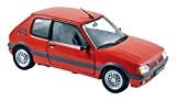 Norev – 184853 – Modellino di Veicolo – Peugeot 205 GTI 1,6 1988 – Vallelunga Rosso