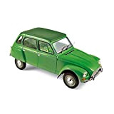 Norev NV181621 1: 45,7 cm 1975 Citroen Dyane 6 Tuileries Verde Die Cast Auto